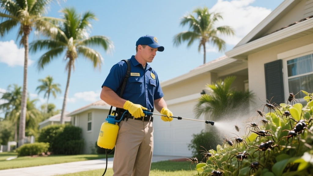 Professional pest control service in Punta Gorda FL
